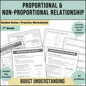 Proportional Non Proportional Cover Page