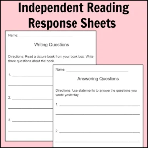 1st Grade Ask and Answer Questions Thumbnail