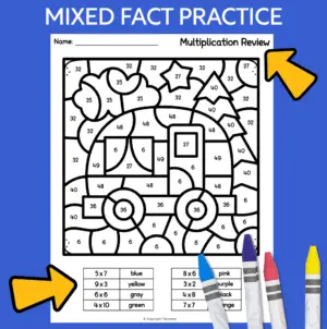 multiplication color by code