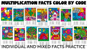 multiplication color by code