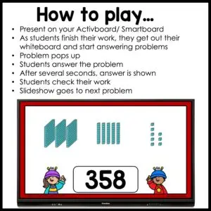 Counting to 1000 with Base Ten Blocks Early Finisher Bins 2.NBT.A.2 Activities