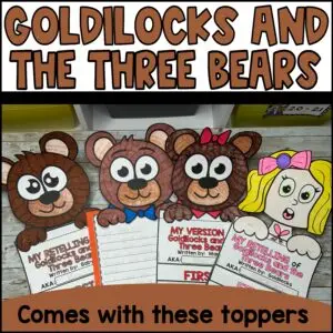 Fractured Fairy Tales 2nd Grade Creative Writing Activities Goldilocks & 3 Bears