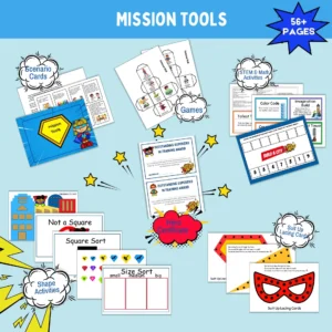 Superhero Preschool-Promo-Mission Tool Kit