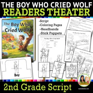 The-Boy-Who-Cried-Wolf-Readers-Theater Second-Grade