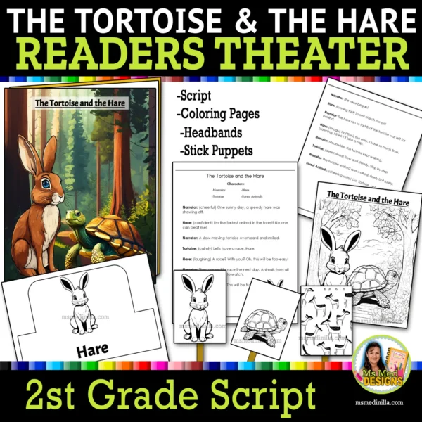 The-Tortoise-and-the-Hare-Readers-Theater Second-Grade