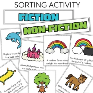 fiction vs nonfiction sort