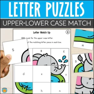 letter match alphabet puzzles