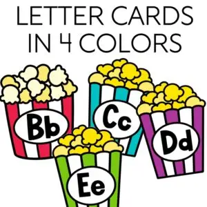 popcorn word wall