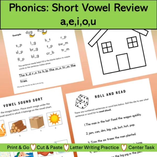 phonics review cover