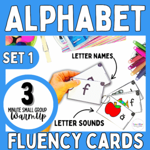 Phoneme and Grapheme Practice-Letter Line Up and Sound Set
