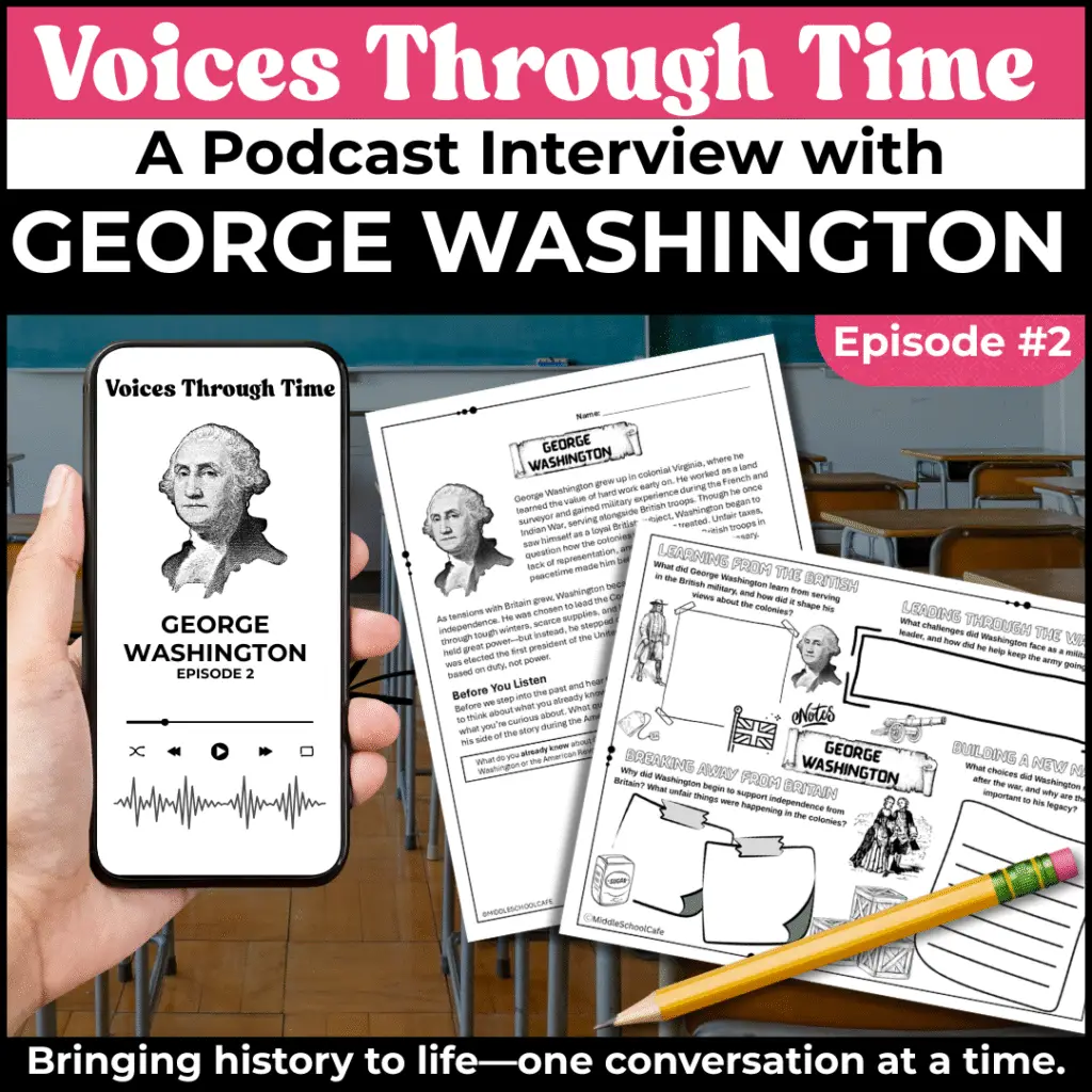George Washington American Revolution Podcast Cover