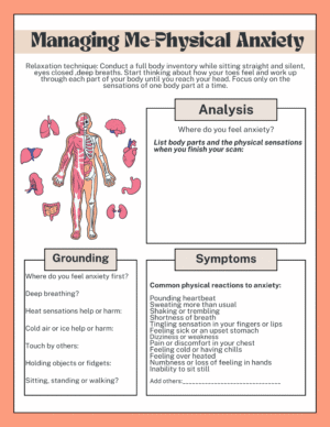 Managing Me- Anxiety