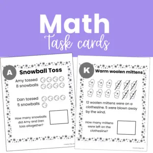 Math task cards