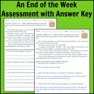 4th Grade Ask and Answer Questions Thumbnail