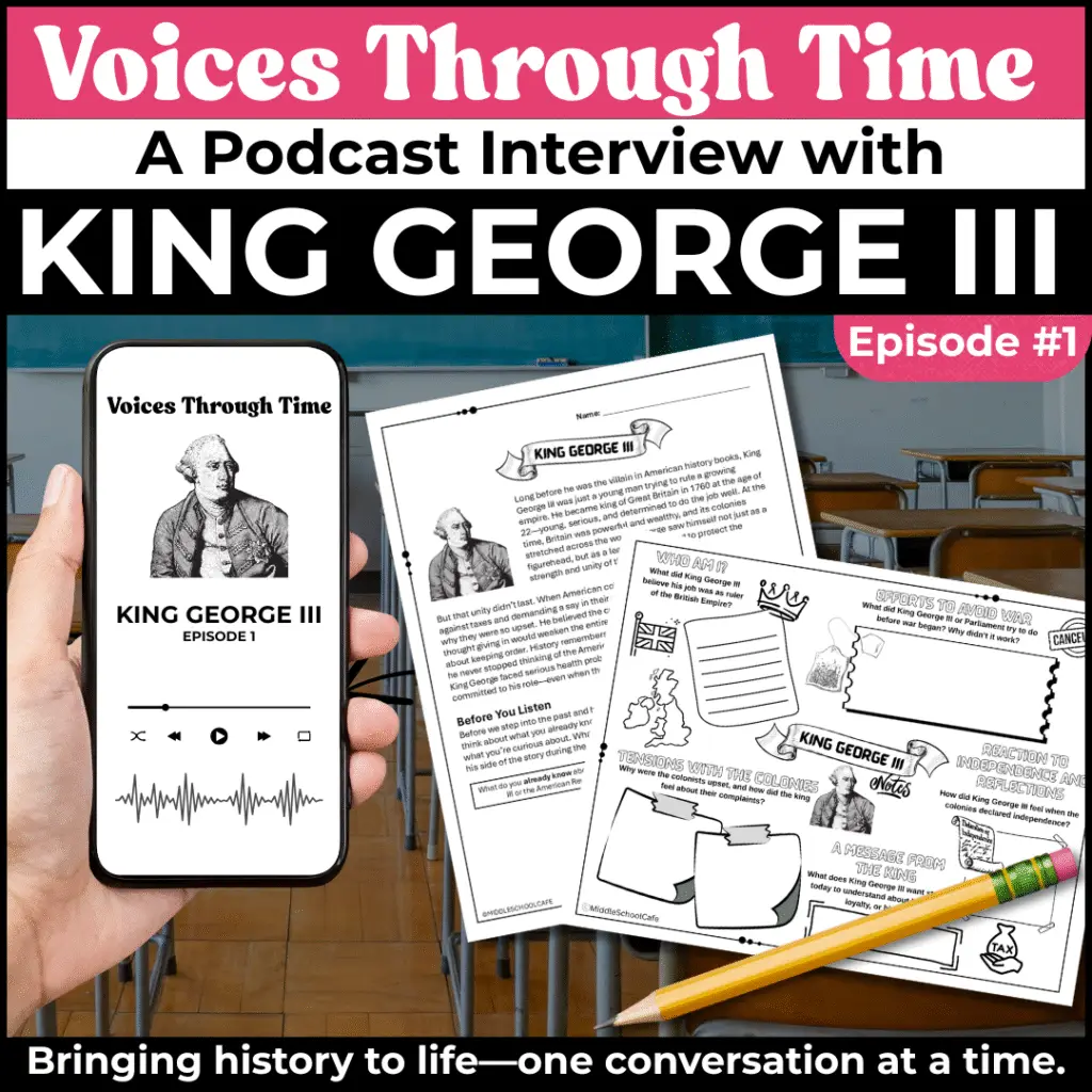 King George American Revolution podcast cover