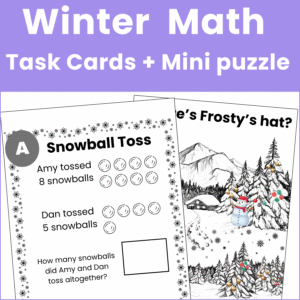 Winter Math Cover Photo
