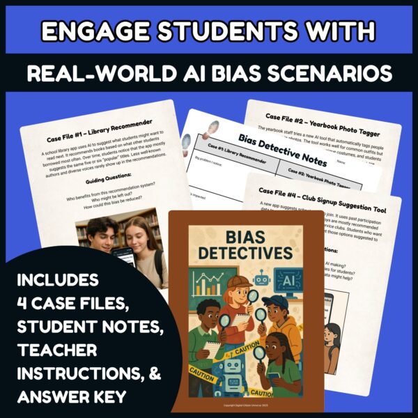 ai bias detectives mockup
