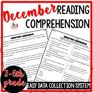 December Reading Comprehension