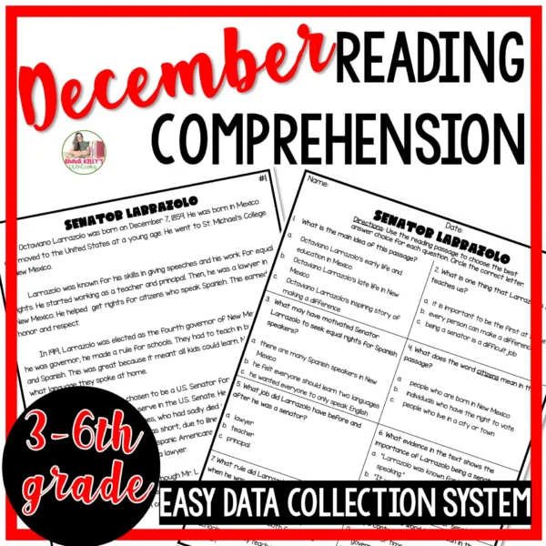 December Reading Comprehension