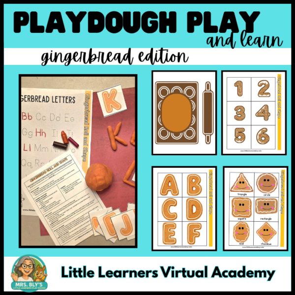 Gingerbread Playdough 1
