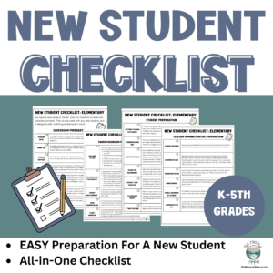 New Student Checklist