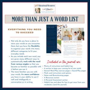 TS Product Preview Pages - Ultimate Vocab Journal - page 3