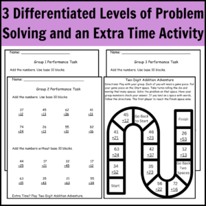 2nd Grade Addition Within 100 Guided Math Thumbnail 2