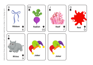 Initial R Playing Cards (3)