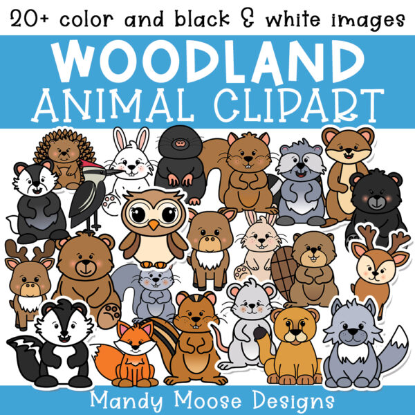 WoodlandAnimalClipart