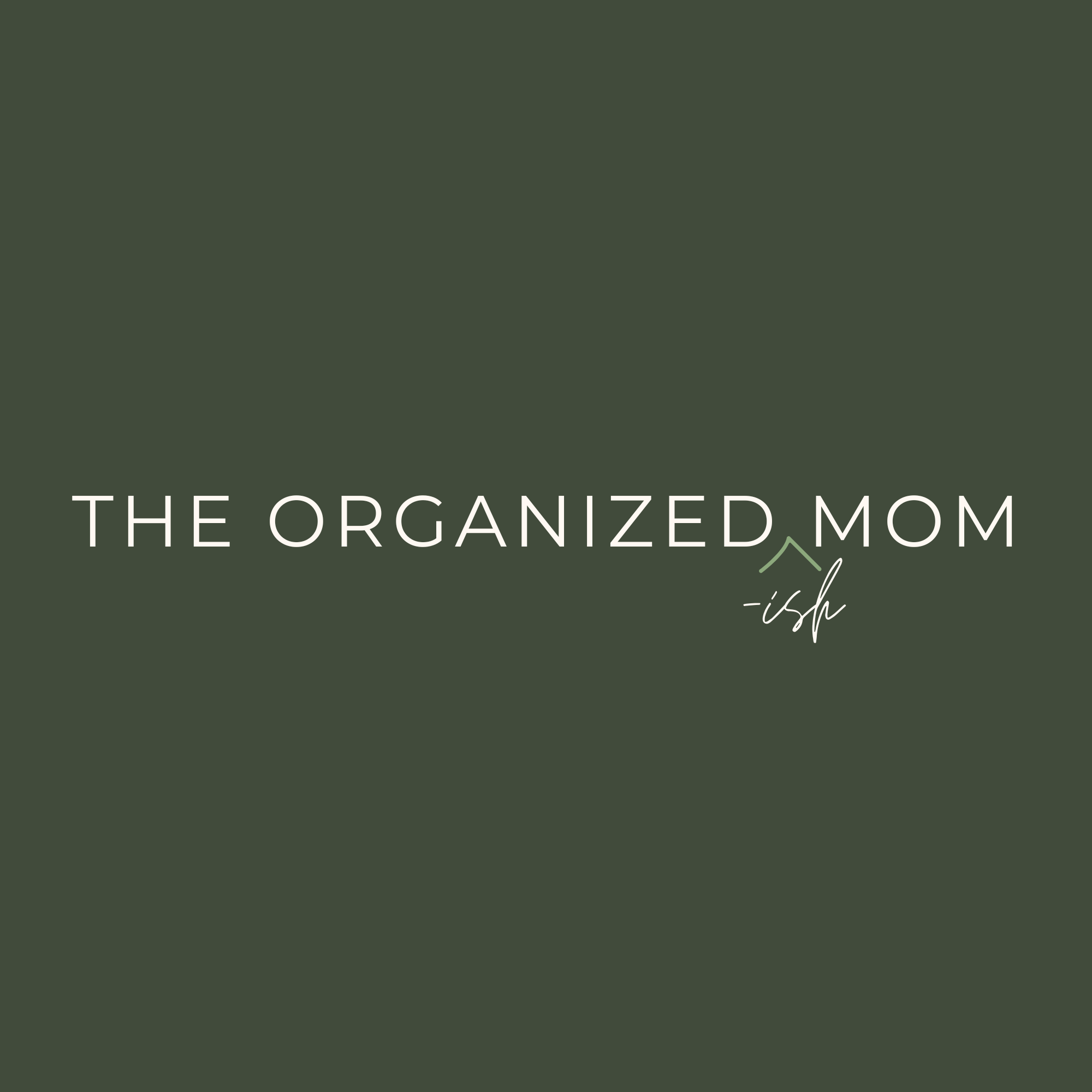 The Organized-ish Mom