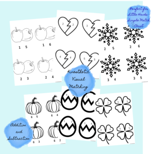 Seasonal PIctures for Domino Fun