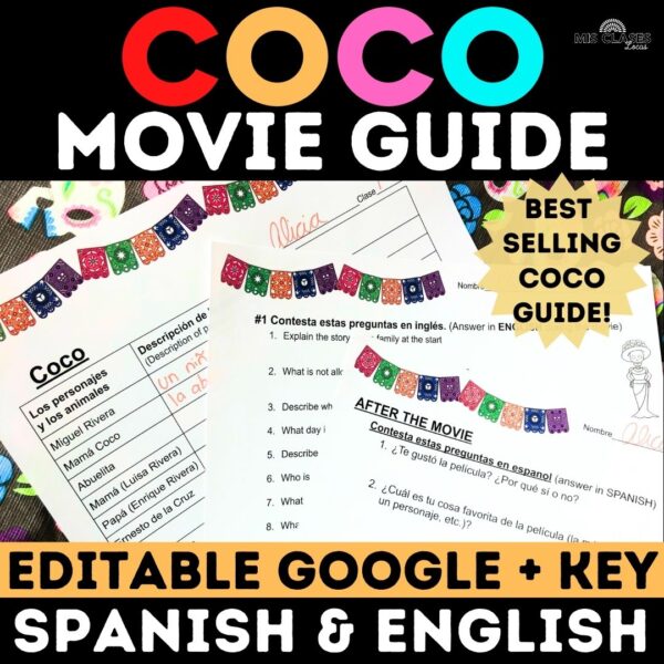 Coco Movie Guide From Mis Clases Locas