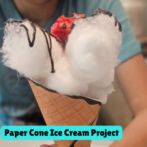 Paper ice cream