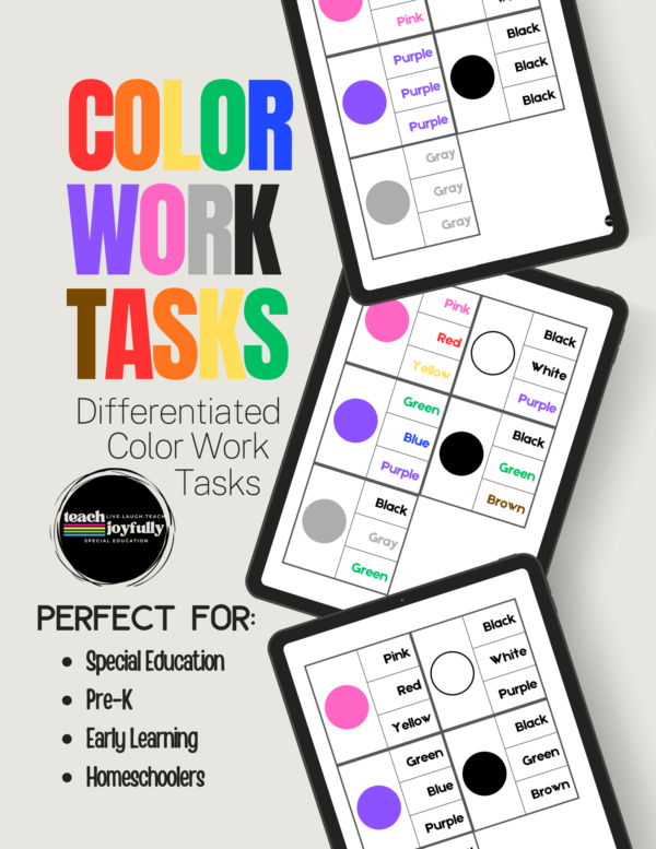 color work tasks