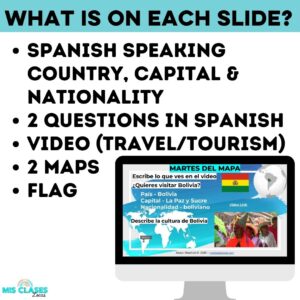 Travel videos from every Spanish speaking place from Mis Clases Locas