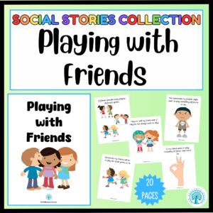 playing with friends