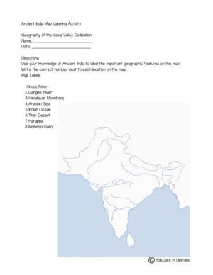 Ancient India WebQuest Exploring the Indus Valley Civilization (2)