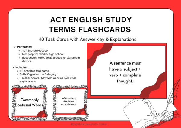 Copy of Maths Task Flashcards (1)