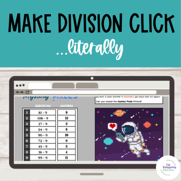 Division Fact Fluency Pixel Art Activities (Facts 2–12 | Google Sheets ...