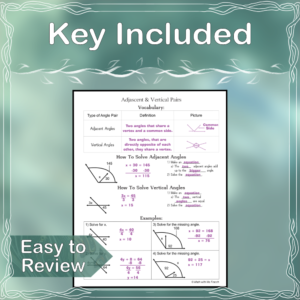 Preview Notes Angles Pairs Equations Part 1_2