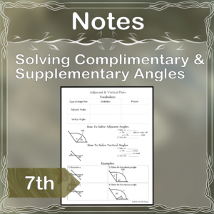 Preview Notes Angles Pairs Equations Part 2 A_1
