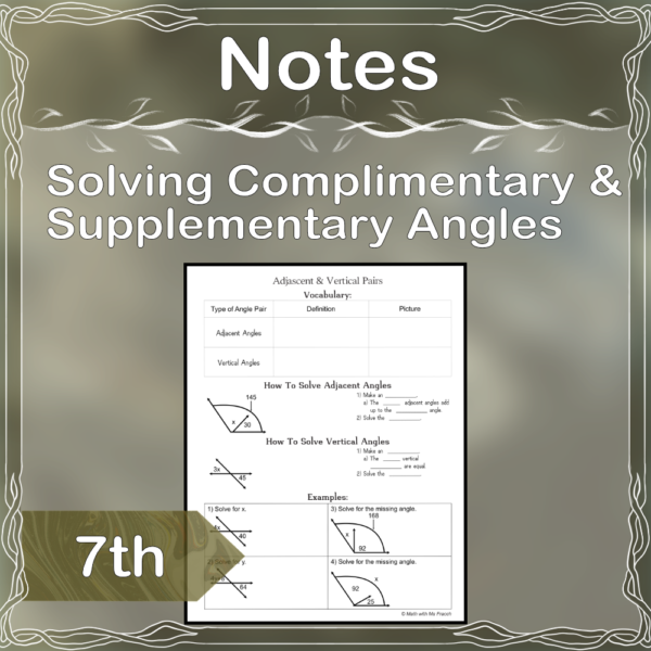 Preview Notes Angles Pairs Equations Part 2 A_1