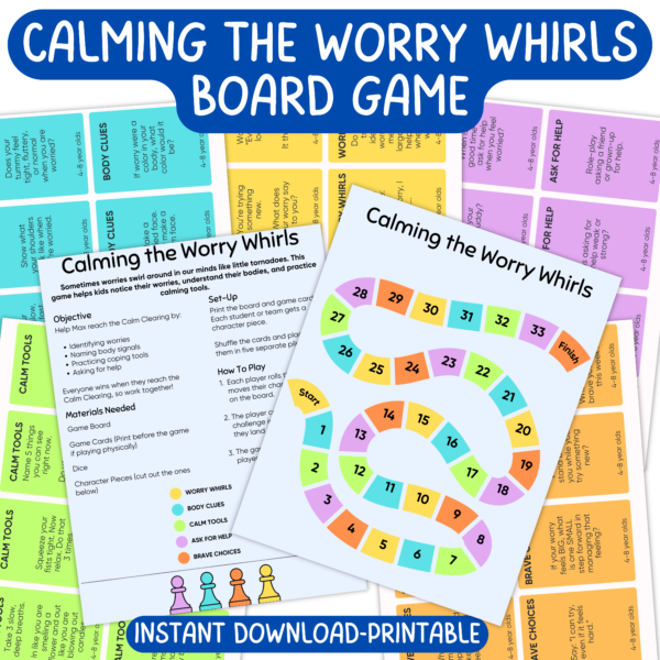 calming the worry whirls cover photo