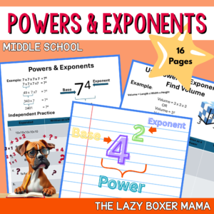 Powers & Exponents Cover