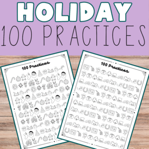 TPT Cover Photo 100 Holiday