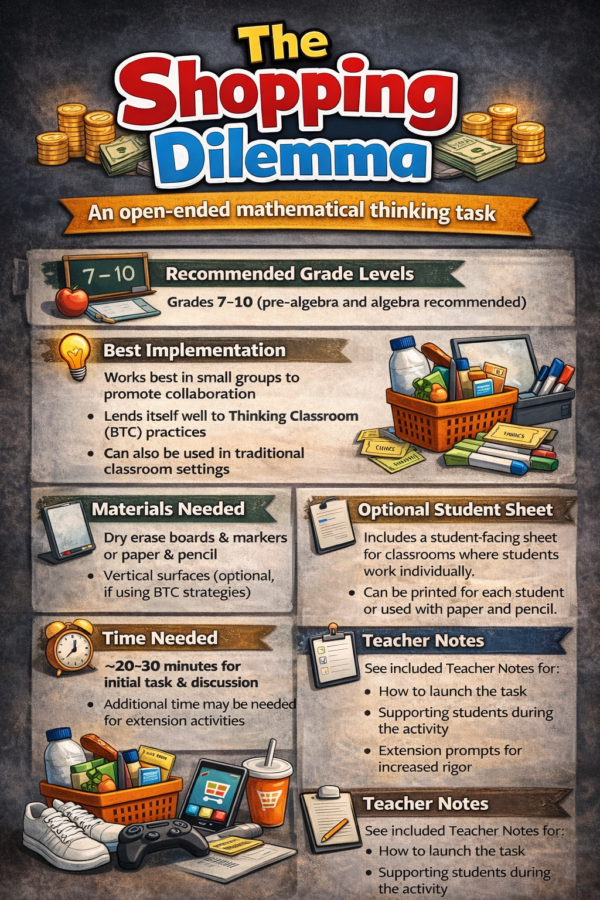 The shopping dilemma infographic