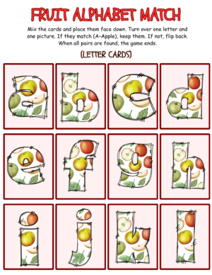 Lowercase alphabet