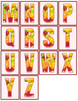 UpperCase Letters