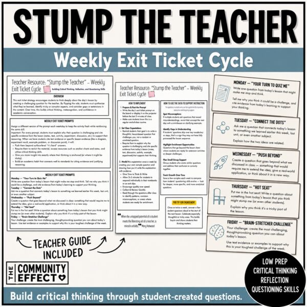 Stump the teacher cover