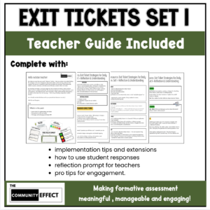Teacher guide included